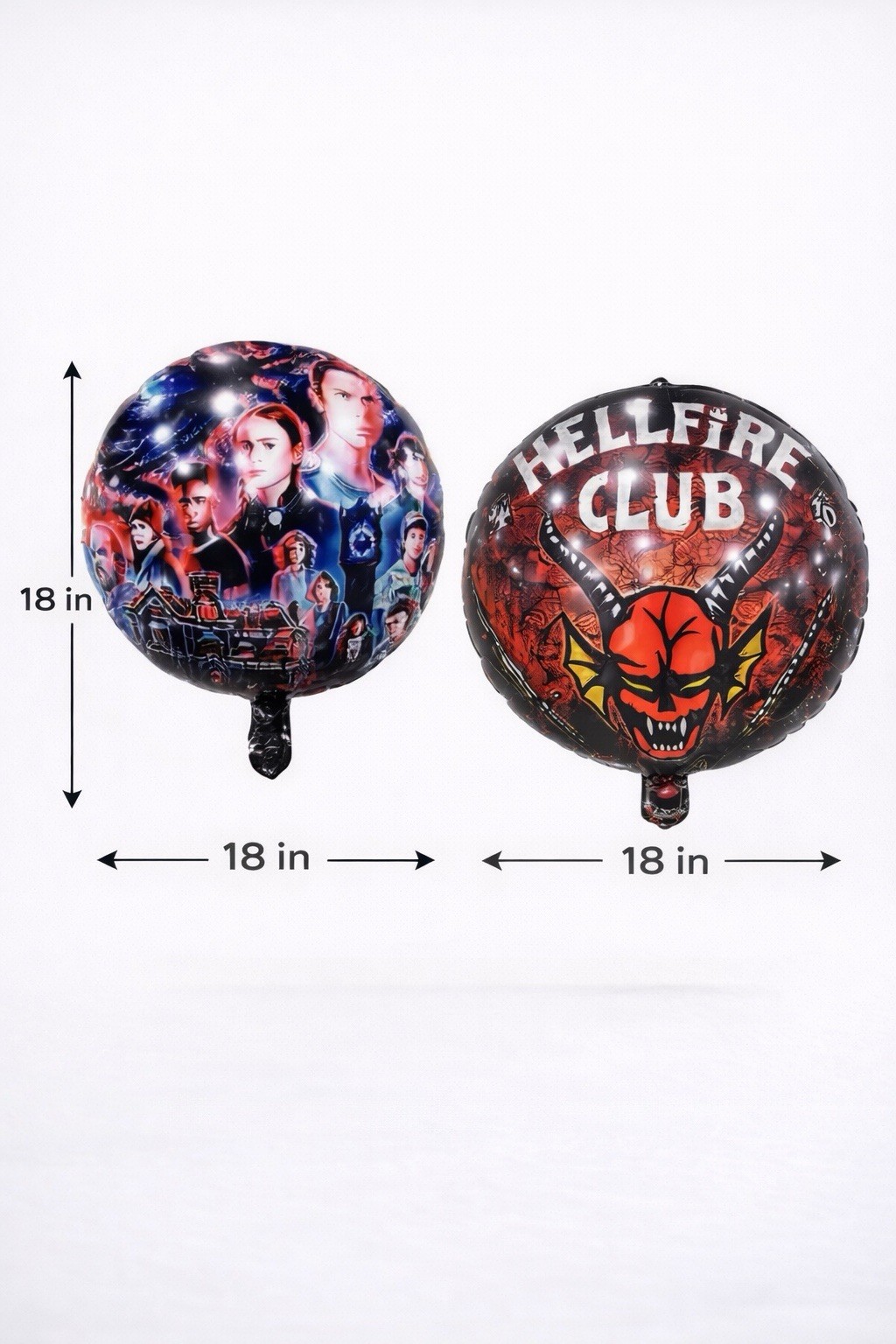 Stranger Things Balloon Set 5 pcs | Kids Birthday Party decor | Foil Balloons