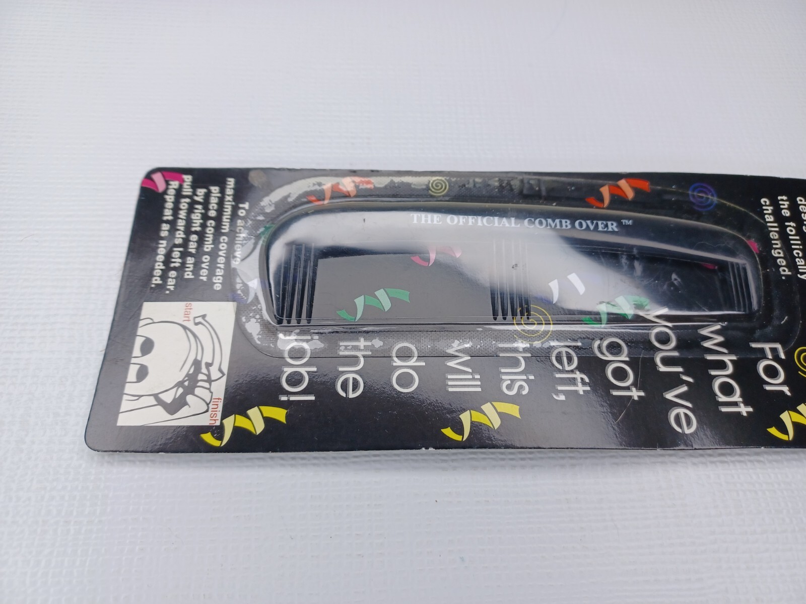 The Comb Over 50 Gag Gift Over The Hill Birthday