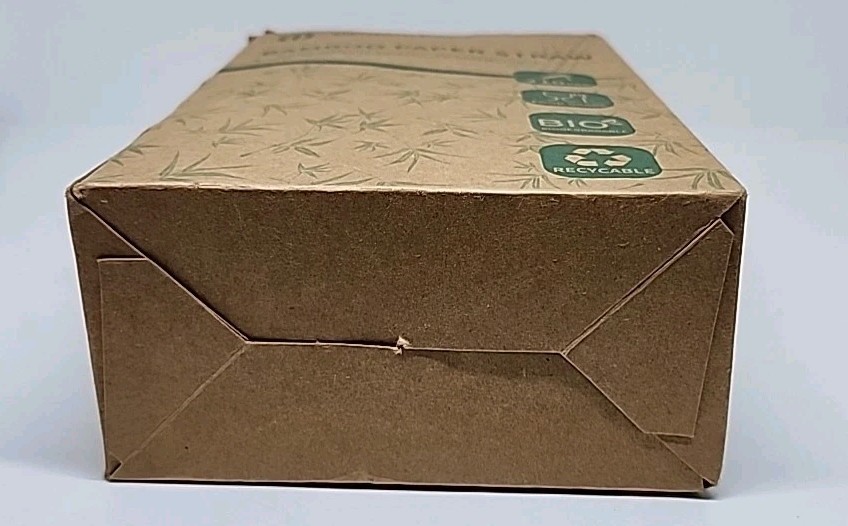 Ibambo Bamboo Disposable Straws – 250 Pack, Single Wrapped Compostable Straws