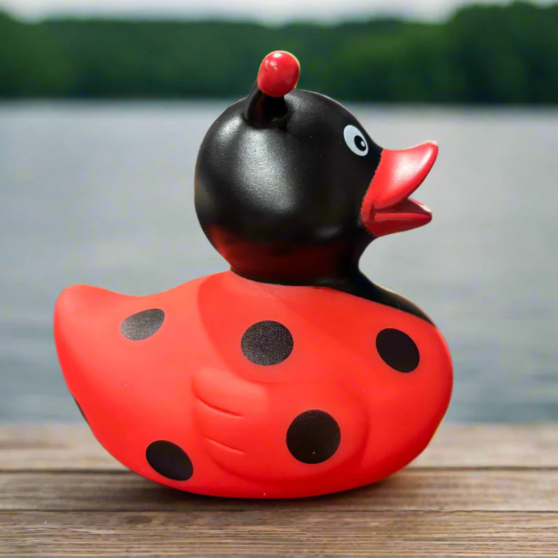 Ladybug Rubber Duck Ducking Jeeps Cruise Ducks – Fast US Shipping