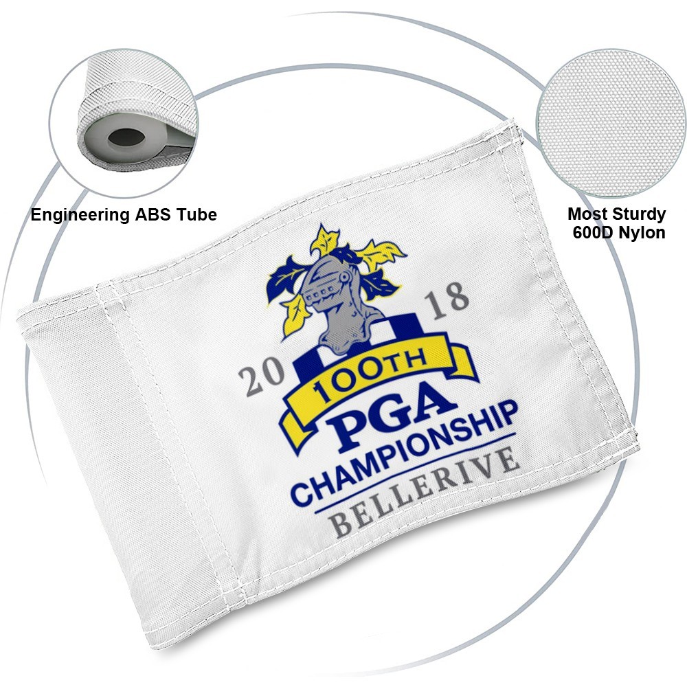 2018 PGA CHAMPIONSHIP BELLERIVE PGA TOUR Golf Pin Regulation Tube Flag 8x6INCH