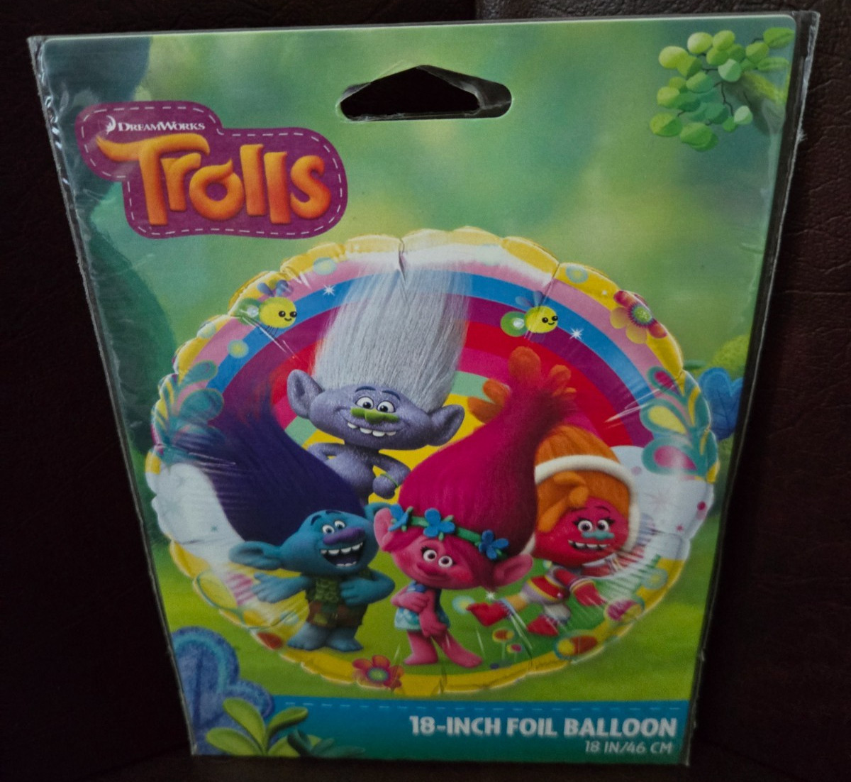 Dreamworks Trolls 18″ mylar all occasion balloon new