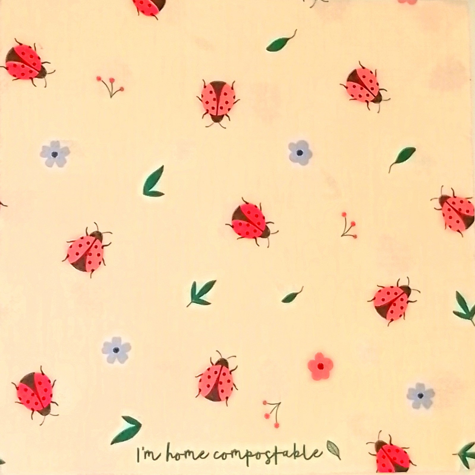 3-PLY (Pack of 4) Animal Ladybird Paper Decoupage Napkin 33cm x 33cm Serviettes