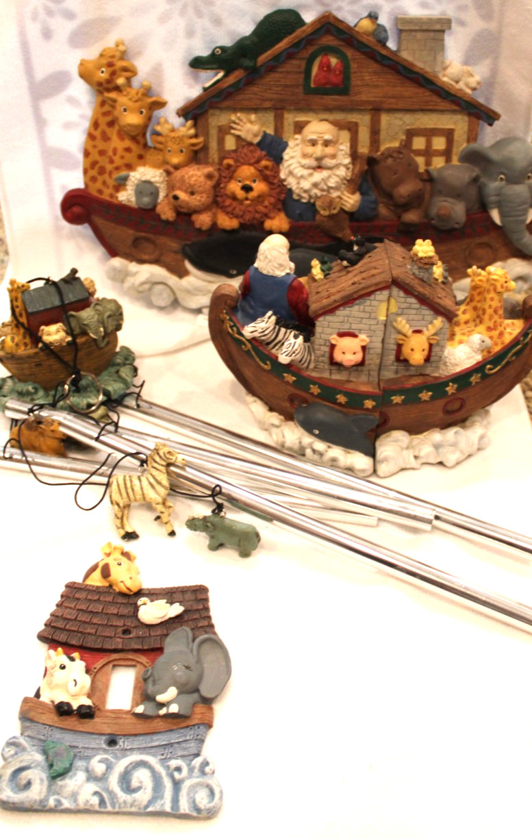 Heavy Duty Noah’s Ark Decorations — Lot of 4 Decorations