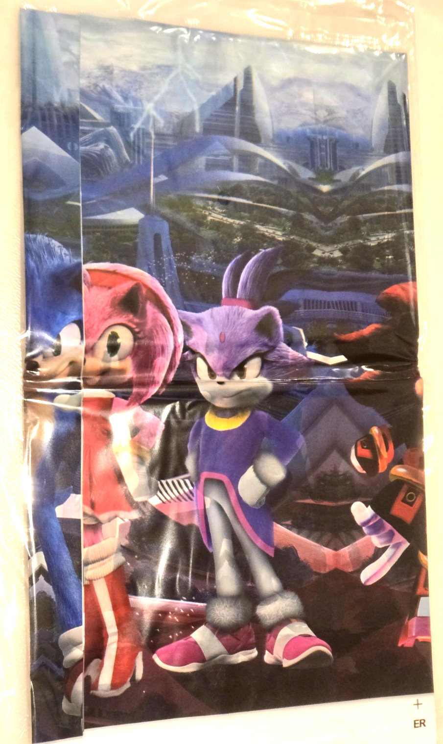 New Birthday Decor Supplies Sonic The Hedgehog Balloons Backdrop Cake Topper Etc