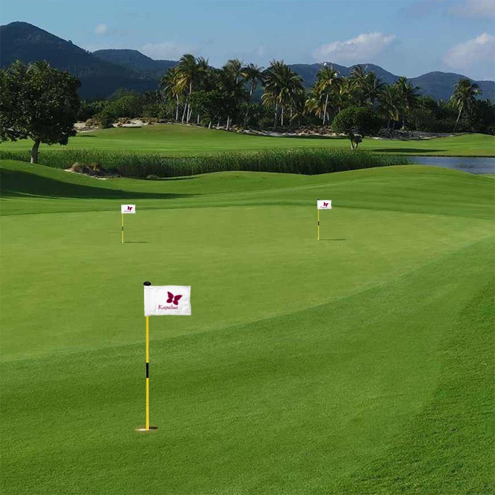 KAPALUA GOLF COURSE PGA Tour Regulation Tube Flag 8x6Inch white