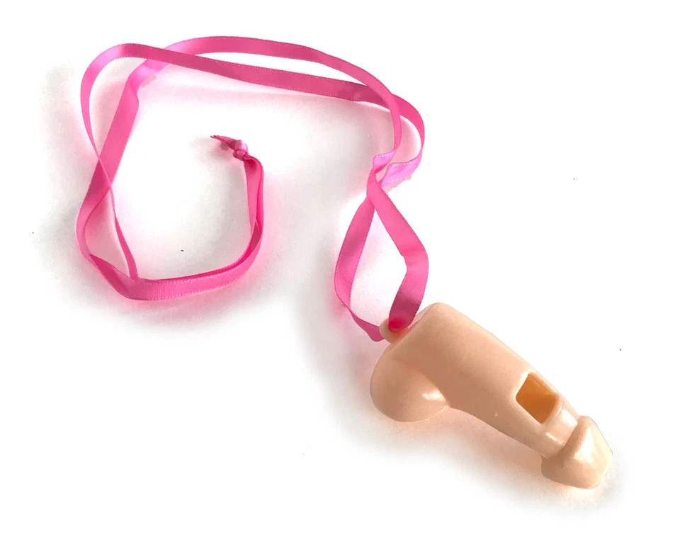 Bachelorette Party Favor Penis Shaped Whistles💋For Fun Friends Party – Discreet