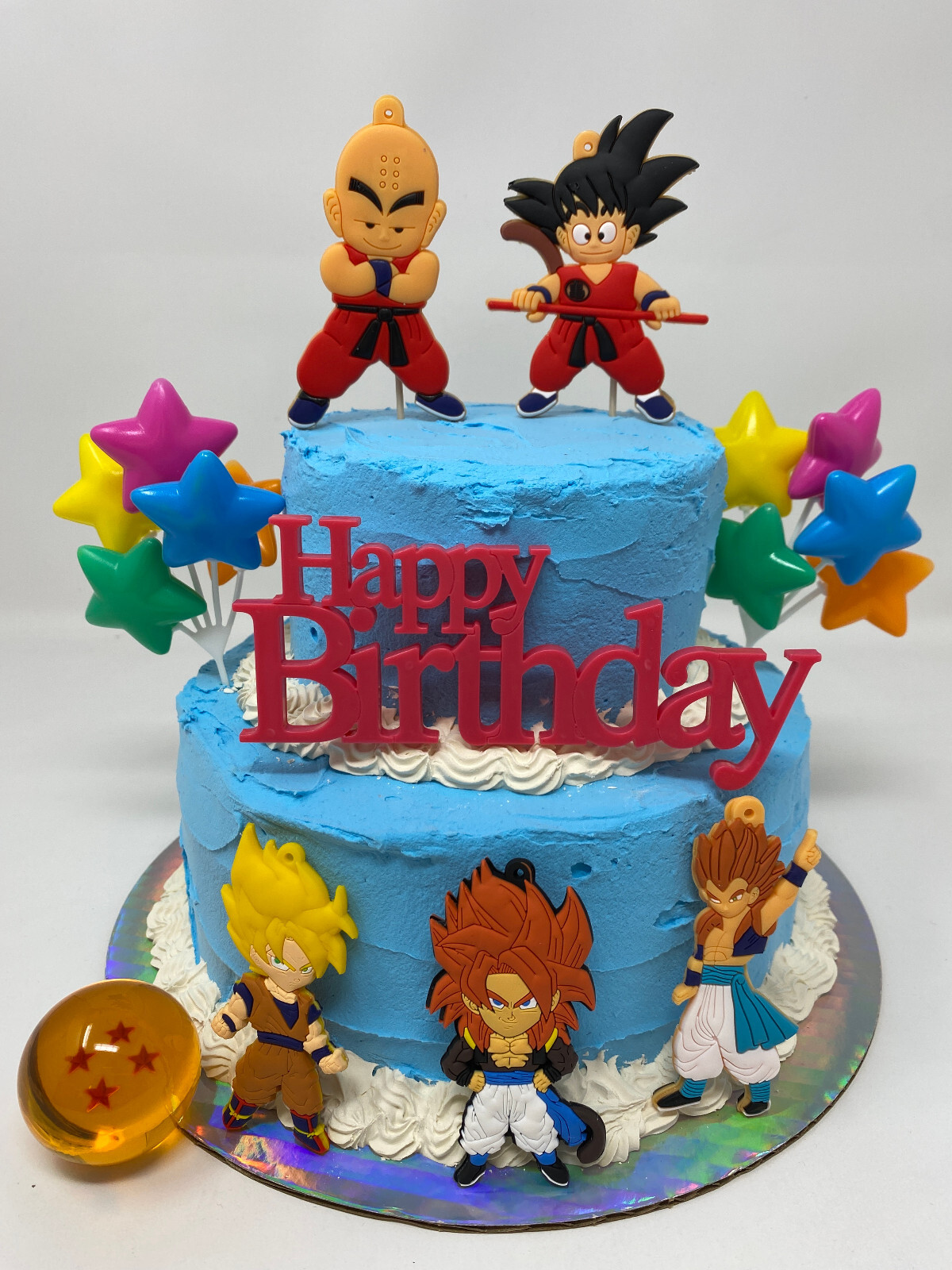 Dragon Ball Z ~ Cake Topper Set ~ BRAND NEW ~ Vegeta, Gohan, and