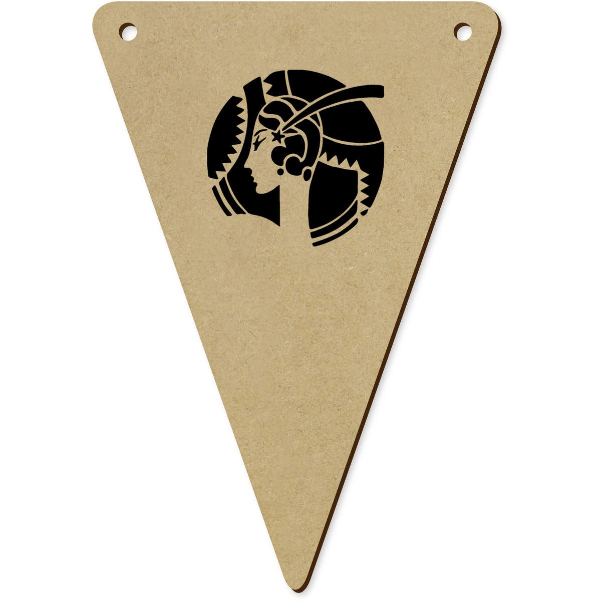 5 x 140mm ‘Art Deco Dancing Girl’ Bunting Pennants / Flags (BN00099215)