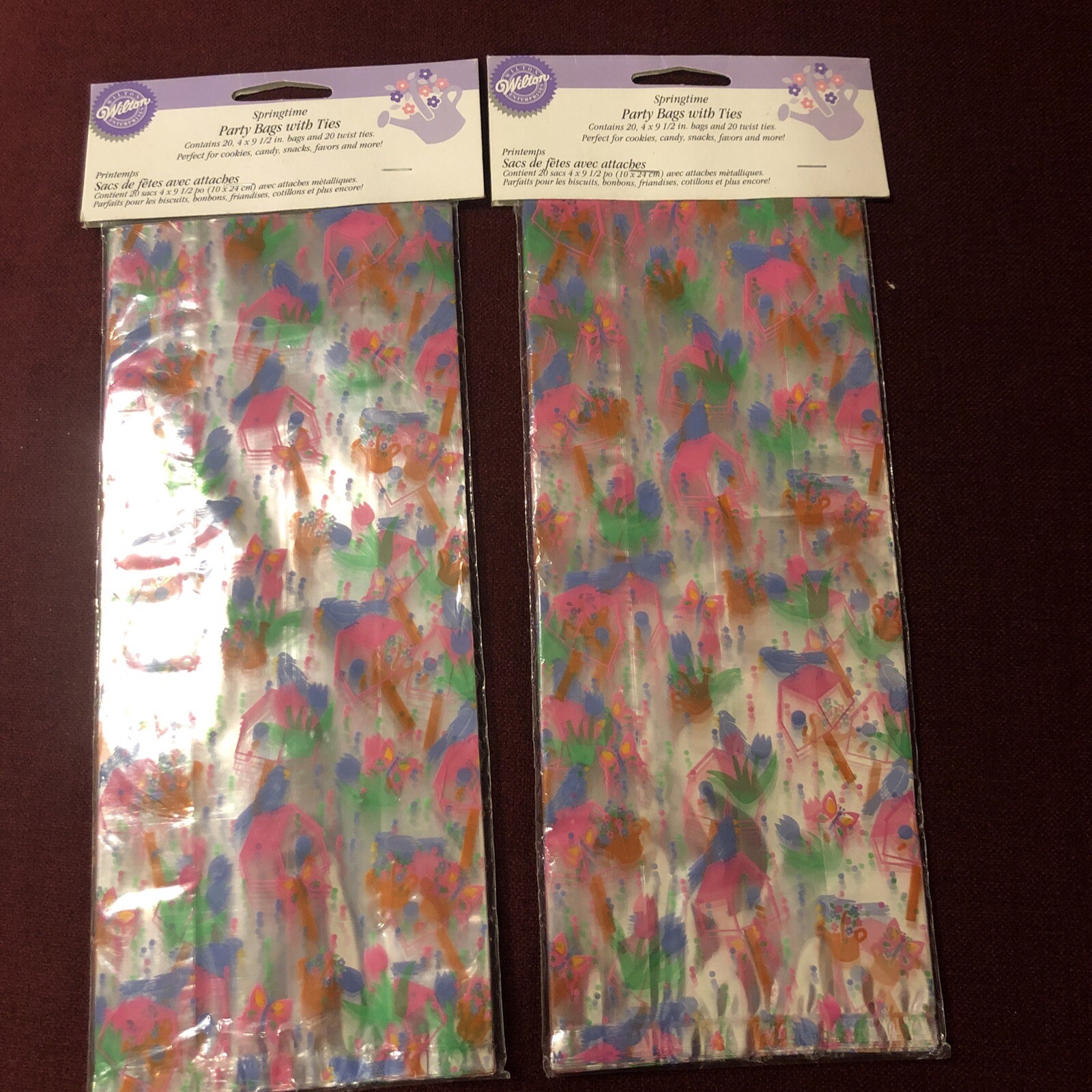 Children’s Unisex Wilton New Spring Party Bags-20/each-40 Total