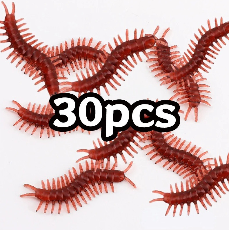 30pcs Realistic Fake Cockroach Prank Bugs Halloween Party Toys Prank Simulation