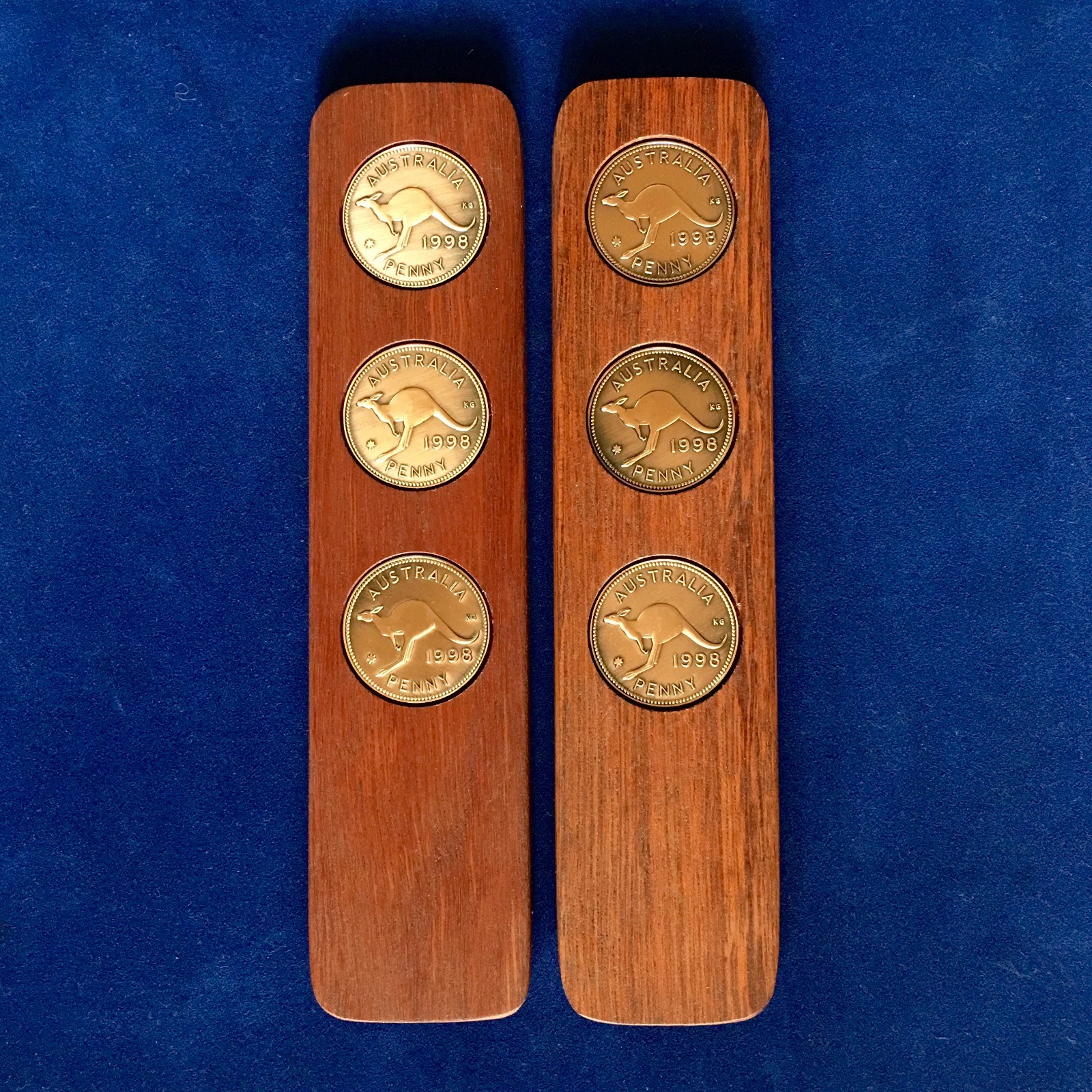 20th Birthday Present 2UP Game – 2006 Australian Penny Hardwood Two-Up Kip
