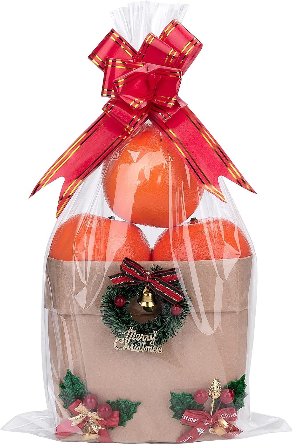 Durable 100 Pack Clear Cellophane Bags 9×12 | Perfect for Any Occasion