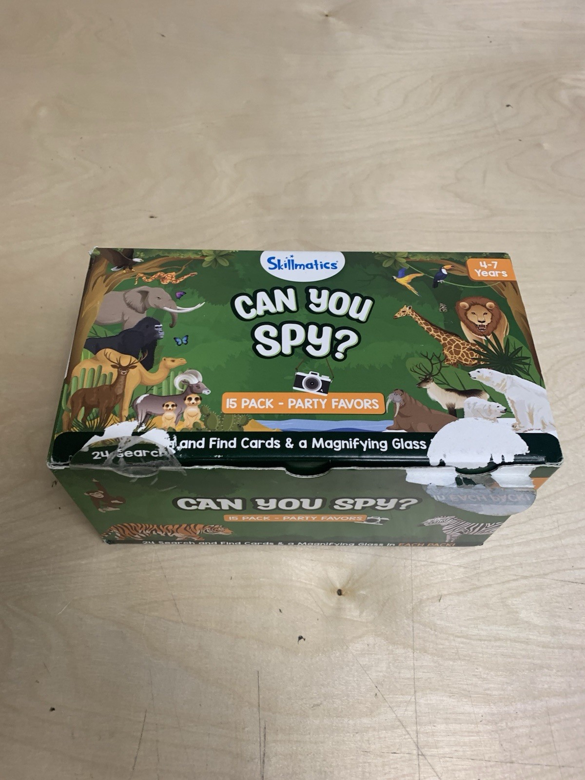 Skillmatics Party Favors (Pack of 15) – Can You Spy Animals Cards Set, Goodie…