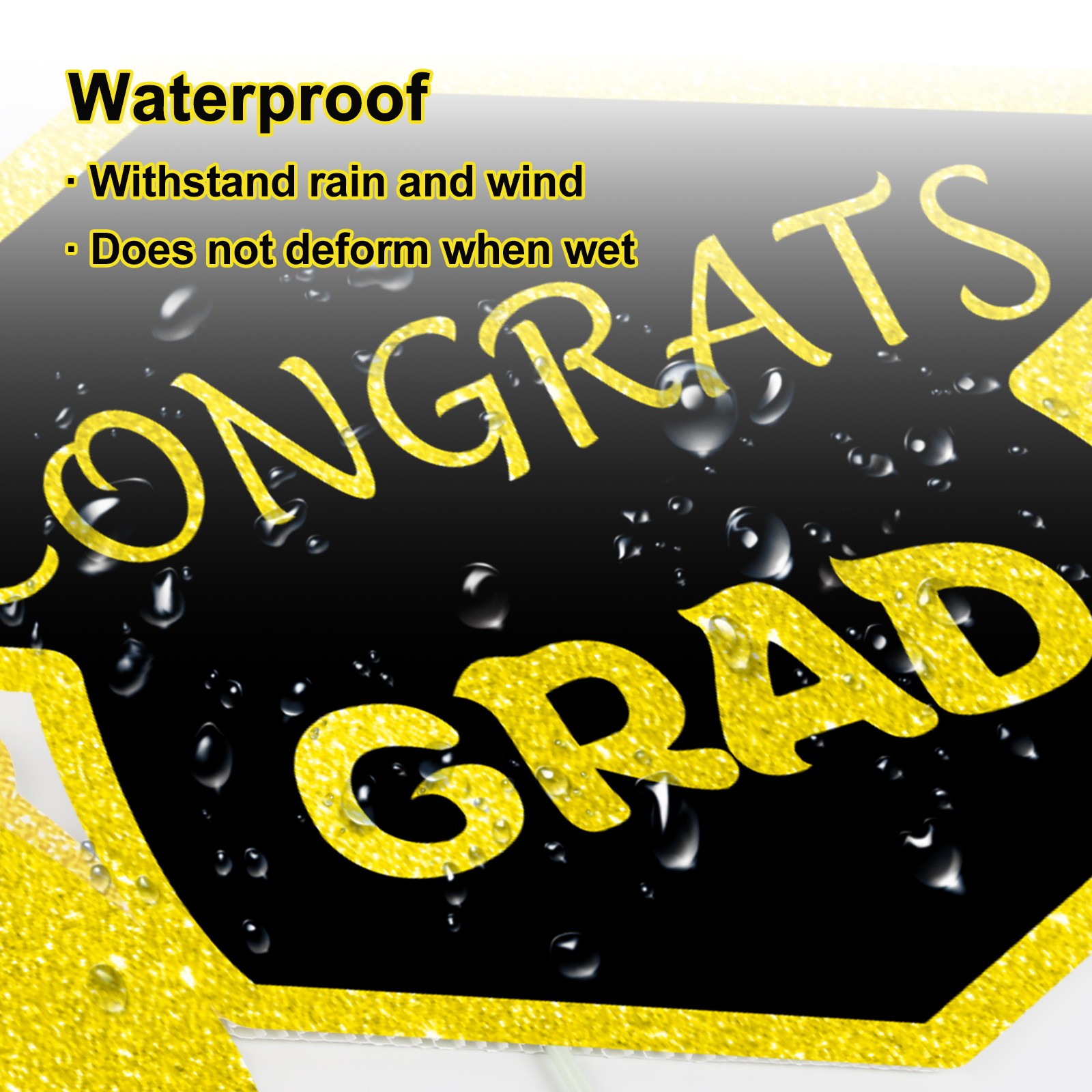 2026 Grad Yard Sign 11Pcs Class of 2026 Graduation Decorations Lawn Sign Outdoor