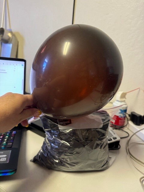 Bulk Lot of Dark Gray Latex Balloons 200+ Party Decoration New!!!