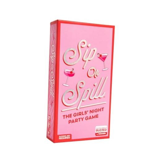 Sip or Spill Party Drinking Game – Fun Summer Drinking Games for Parties,