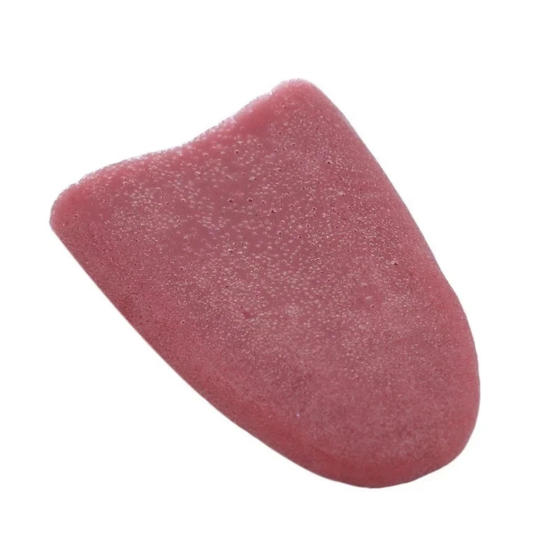Fake Tongue Silicone Prank Prop Funny Realistic Tongue Gag 1 PC