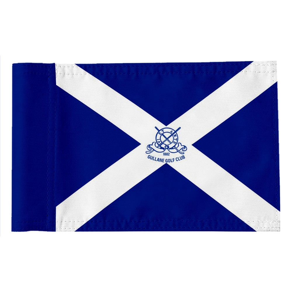 GULLANE GOLF CLUB 1882 PGA Tour Regulation Tube Flag 8x6Inch