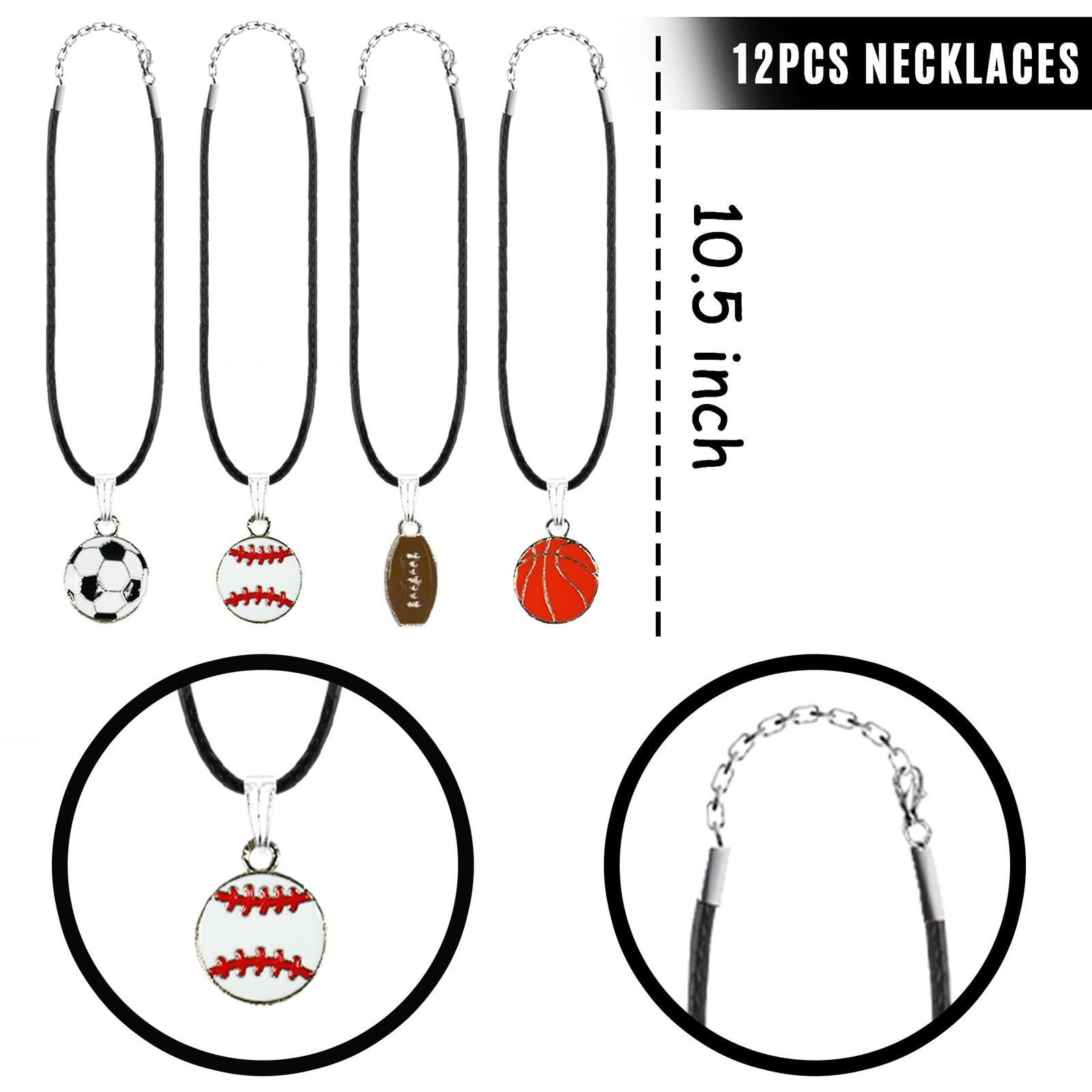 122 PCS Sports Club Party Favors – Basketball, Baseball, Football, Multicolor