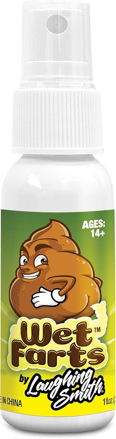 Laughing Smith – Wet Farts – Potent Stink Spray – Extra Strong Stink – Hilarious