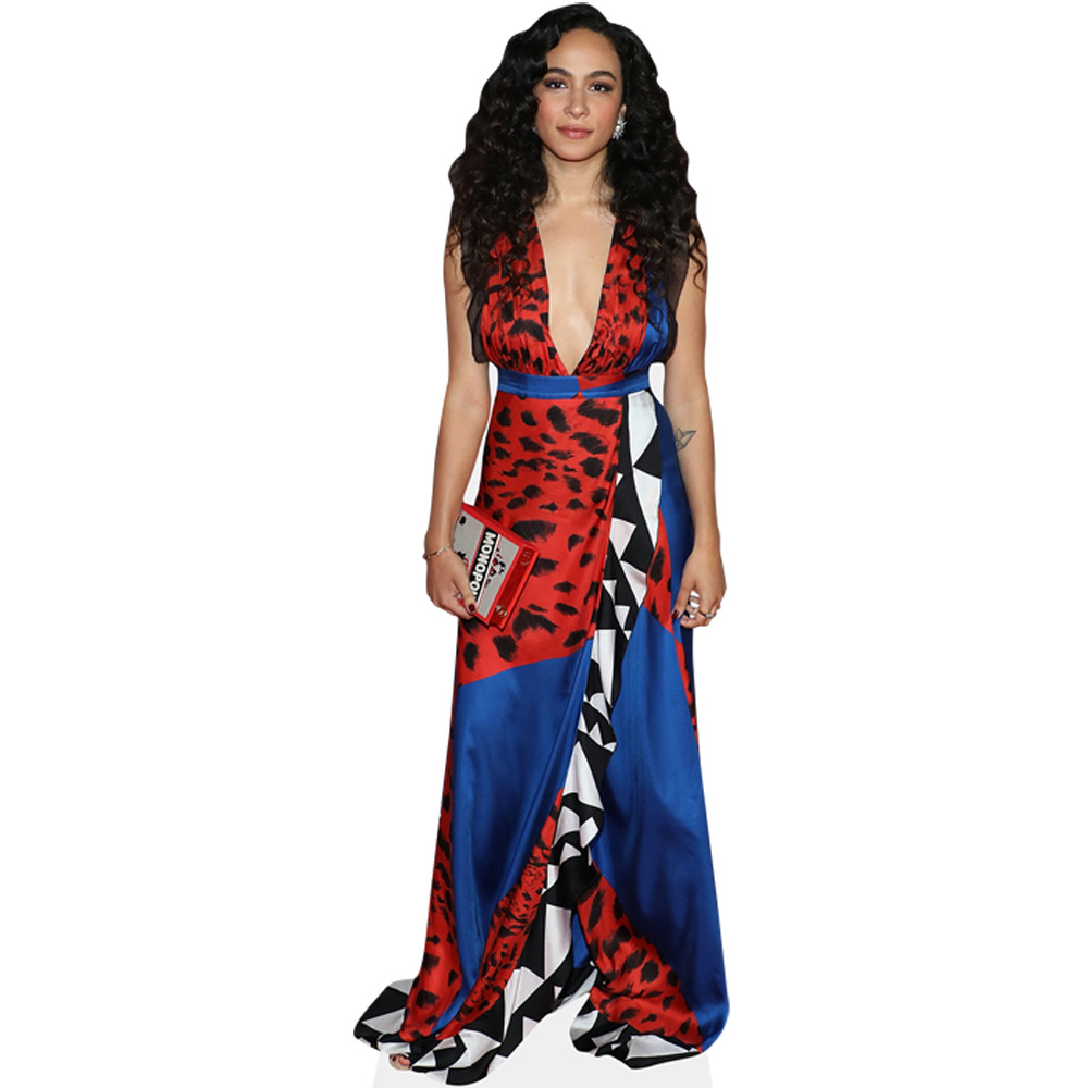 Aurora Perrineau (Long Dress) Mini Size Cutout
