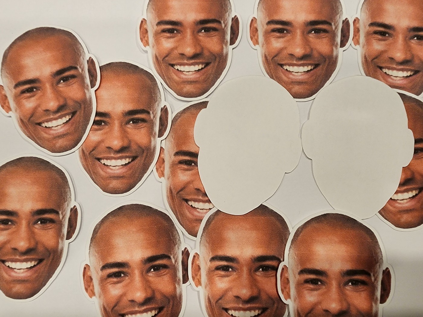 Personalized Custom Face Graduation Party Confetti (100)