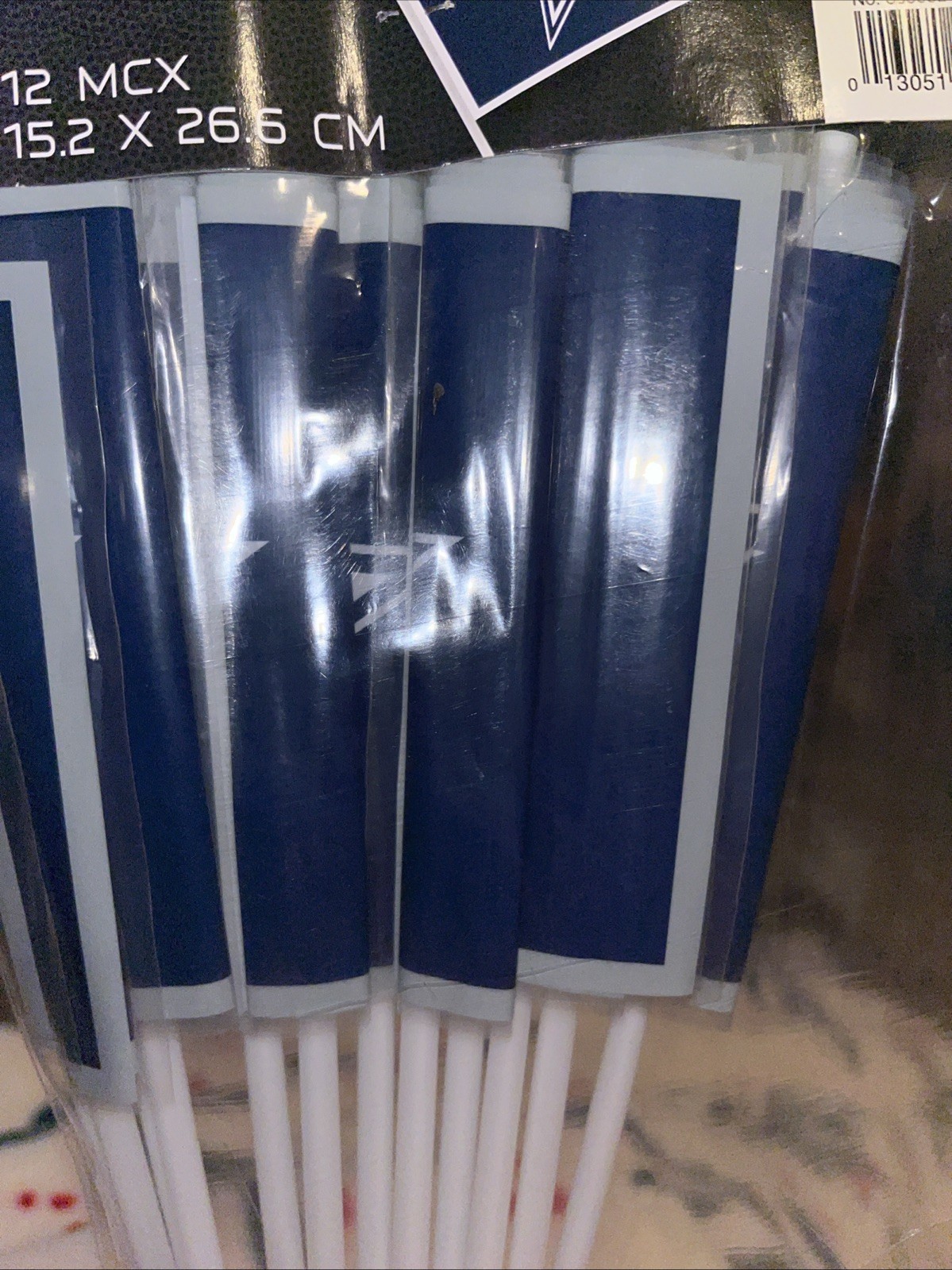 Dallas Cowboys NFL Pro Football MINI FLAGS 12ct Party Supply Favor Plastic