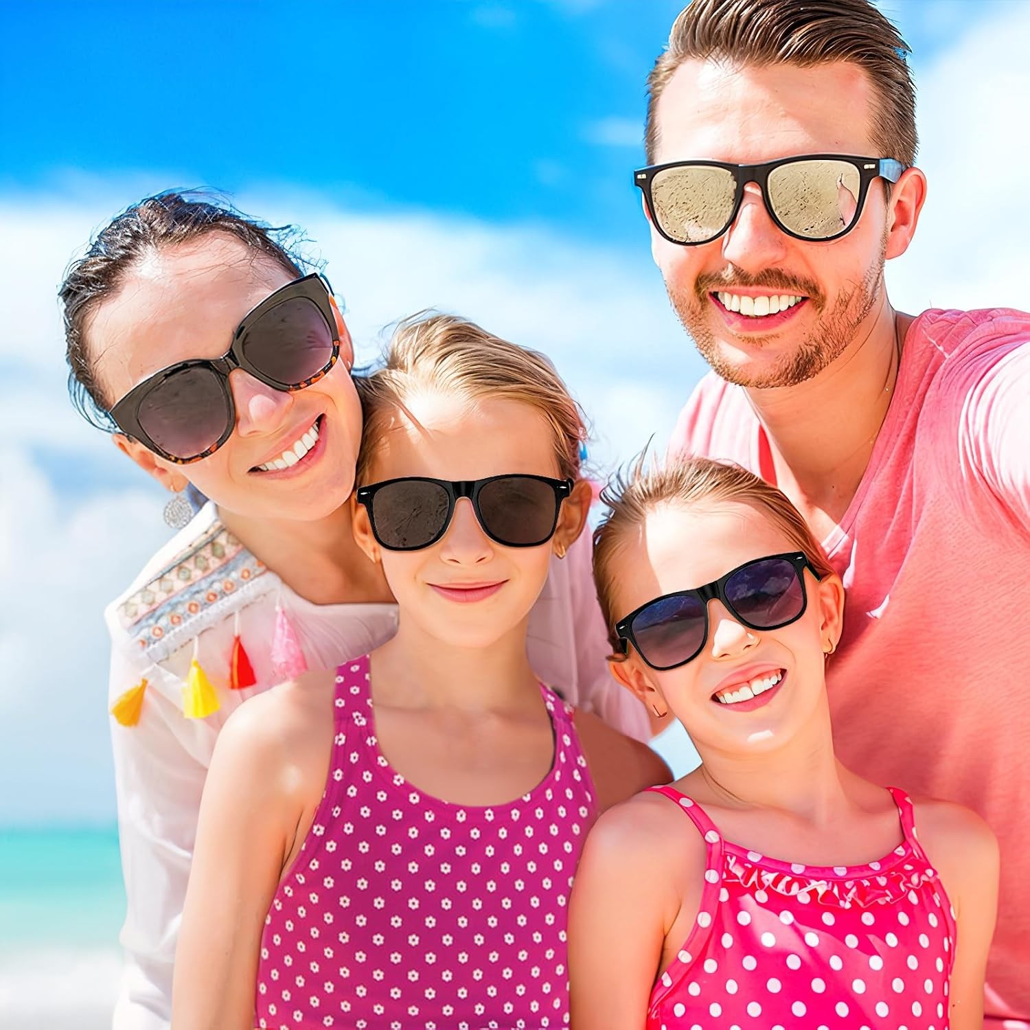 Neon Unisex Sunglasses 10 Pack Party Favors Summer Kids Adult Birthday Gift