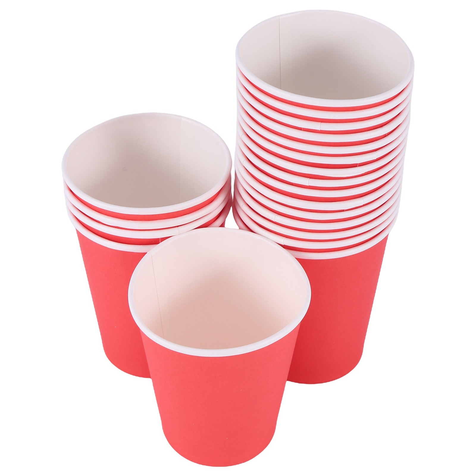 20 Cups (9oz) – Plain Solid Colours Birthday Catering M2S8