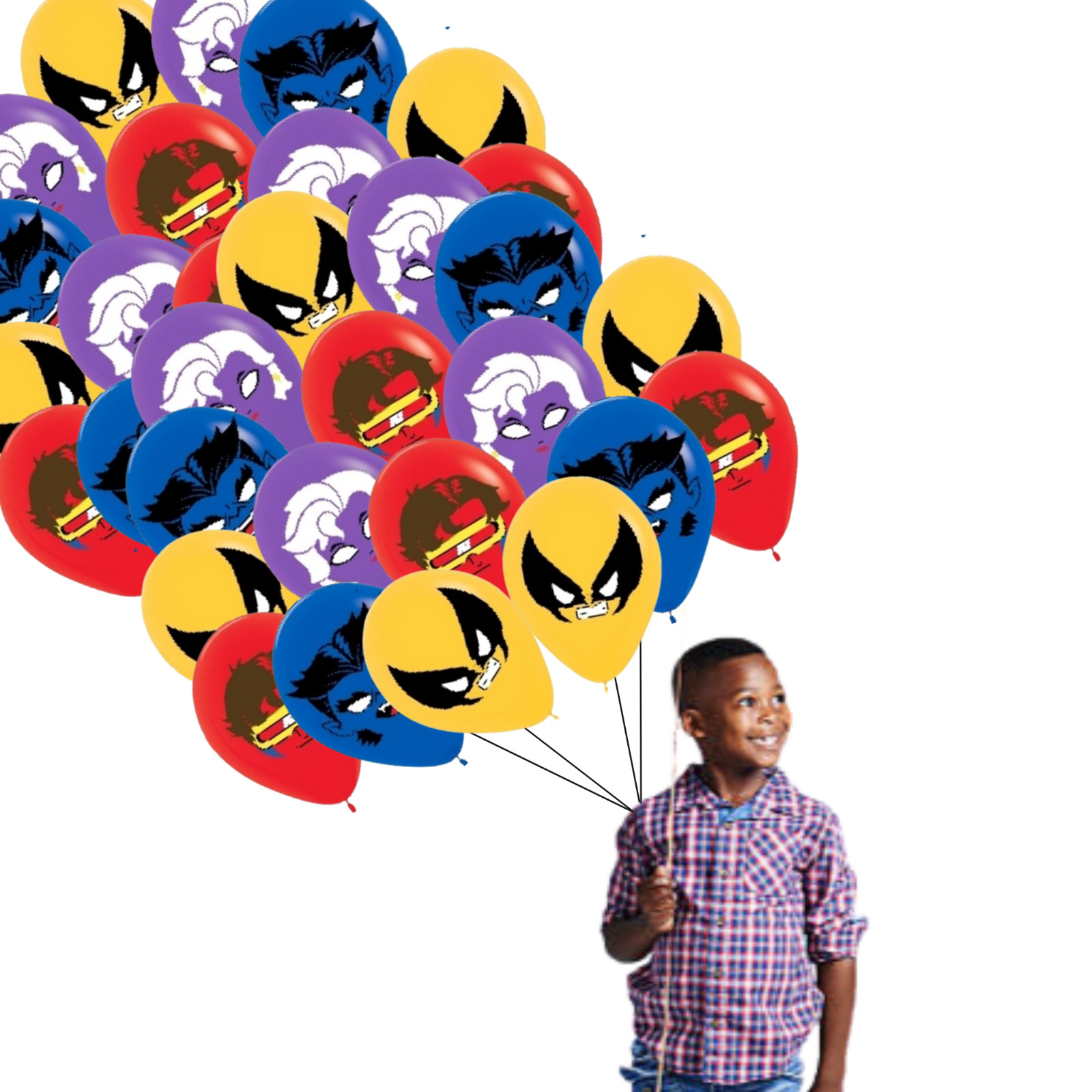 XMEN 97 wolverine cupcake topper birthday party supplies centerpiece decoration