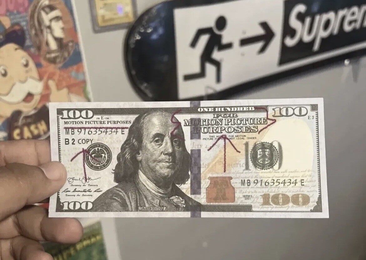 Ultimate Movie Prop Magic $ Repli ca Money QTY100 10K Music/ART Prop USA SHIP