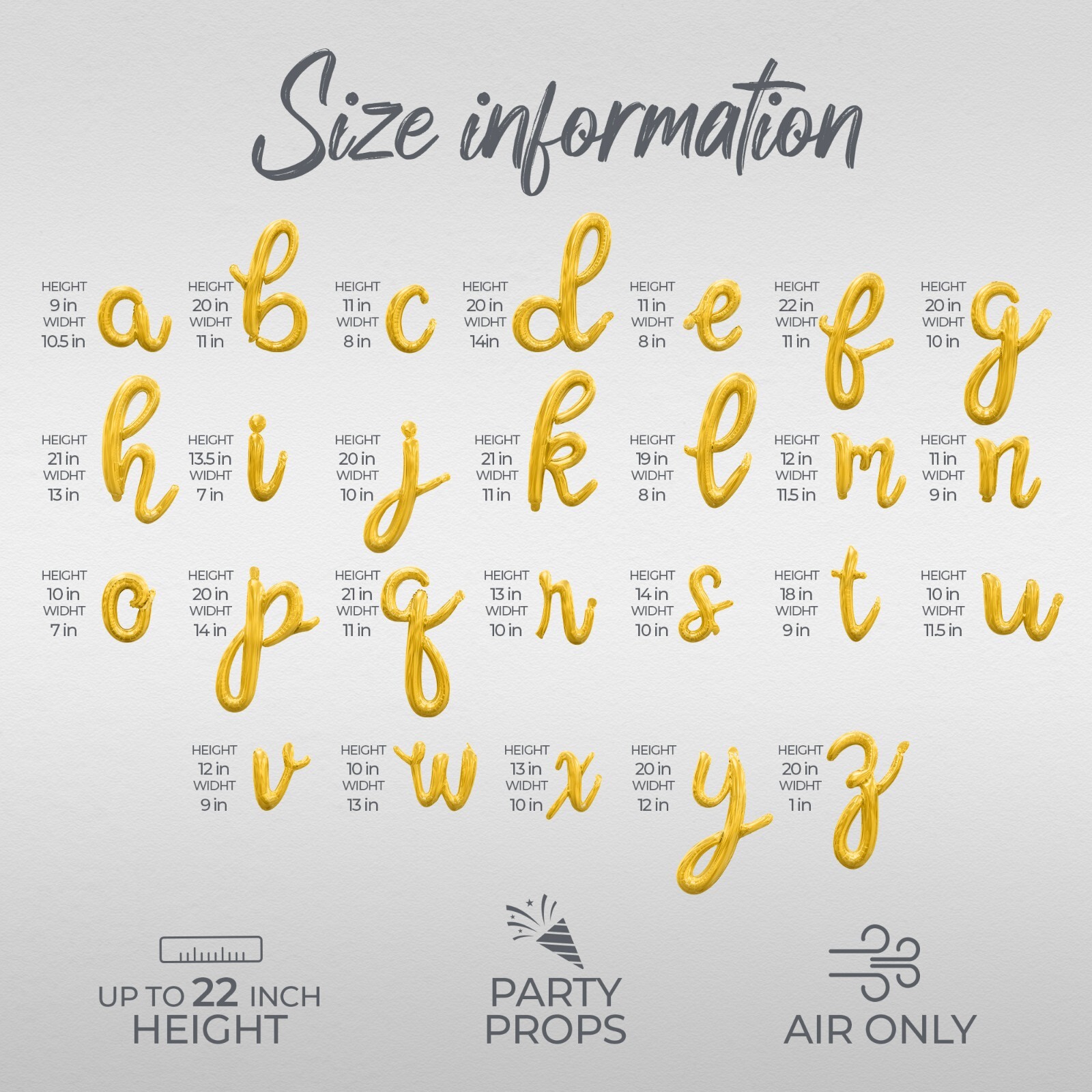 AWESOME SINCE 2024 Cursive Letter Balloon Banner – Birthday Party Decorations