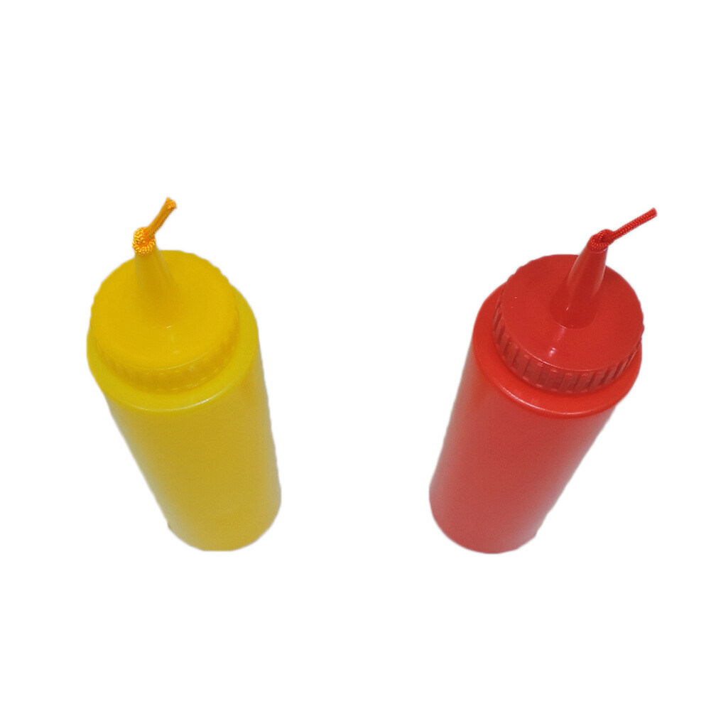 Ketchup & Mustard Fake Novelty Squirt Bottles Prank Joke Gag Gift