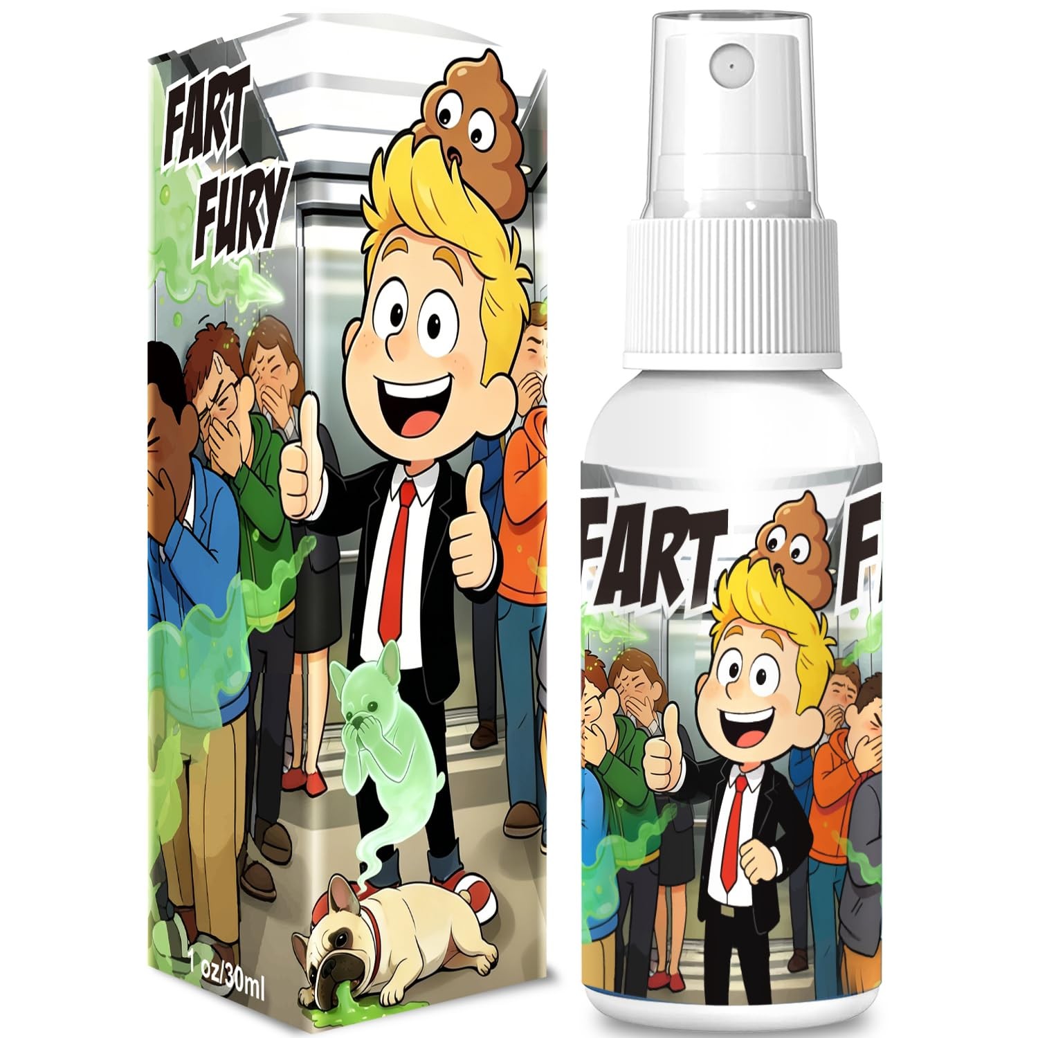 Funny Fart Spray Stink Bomb Gag Joke Adult Kids Prank 1OZ