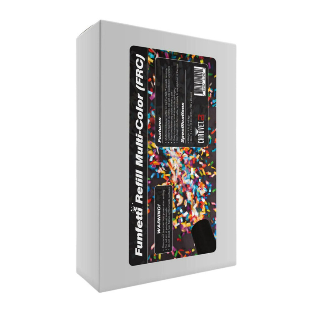 Chauvet DJ Funfetti Shot Refill Color for Funfetti Shot Confetti Launcher