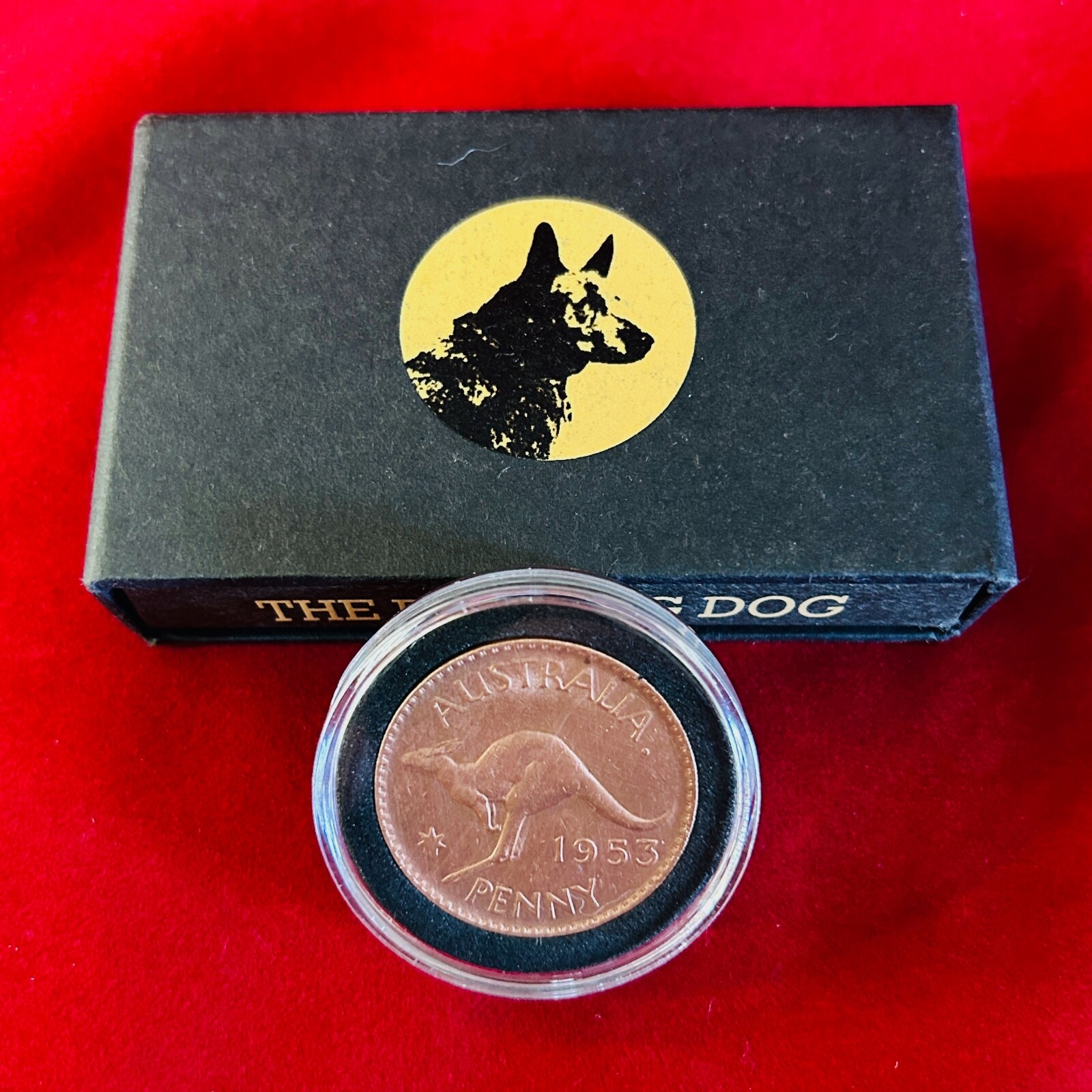 21st Wedding Anniversary Gift Present 2003 Australian Penny in a Capsule
