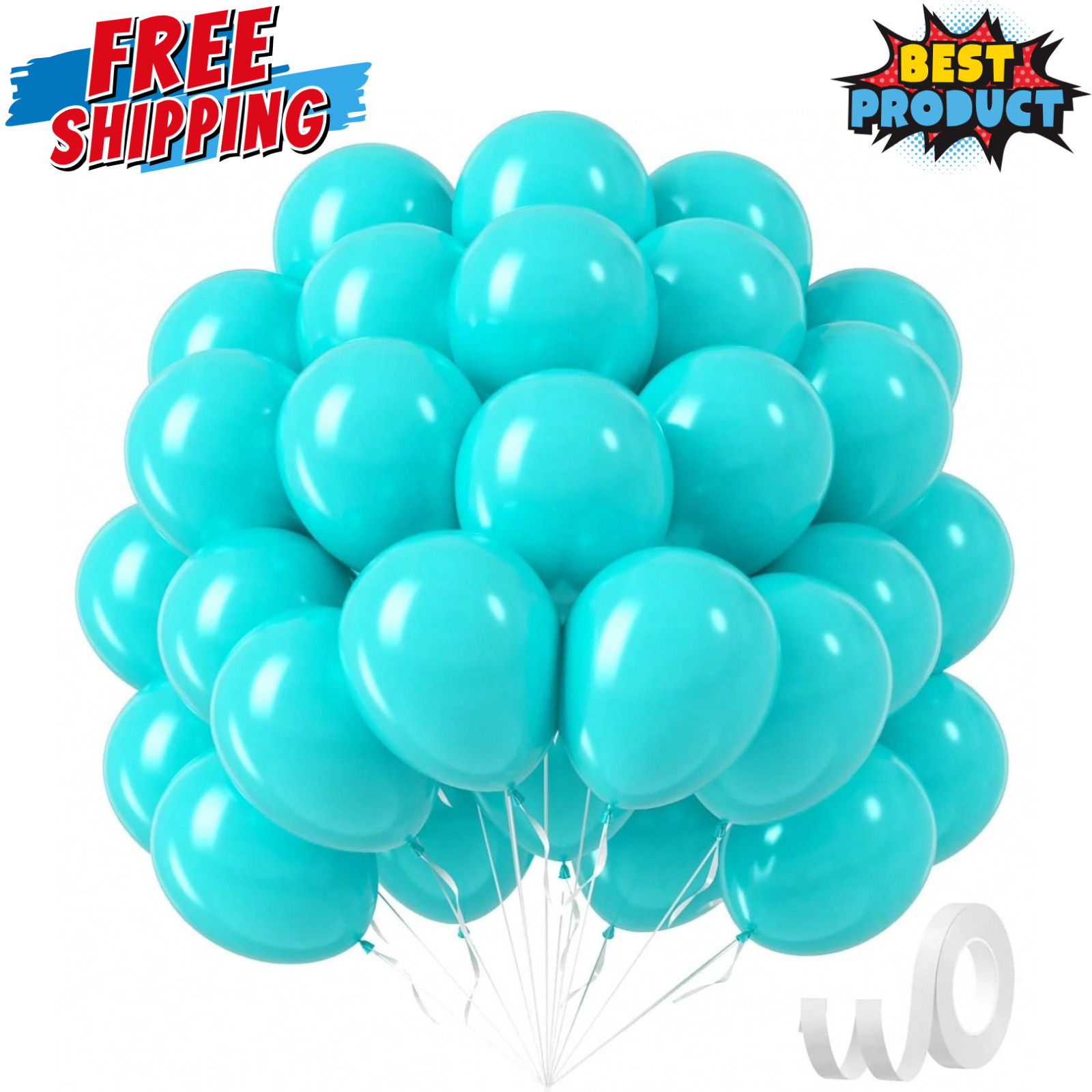 100 X Latex PLAIN BALOON BALLONS helium BALLOONS Quality Party Birthday Wedding