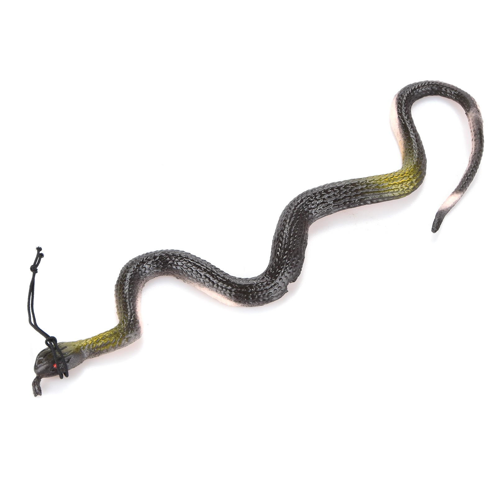 16″ Real Rubber Toy Fake Snake Safari Garden Prop Joke Prank Halloween Gift