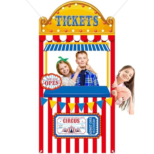 Carnival Circus Party Decorations Carnival Ticket Booth Circus Theme Photo
