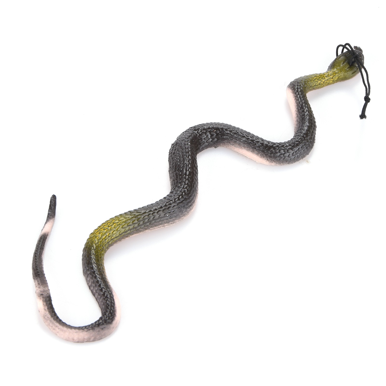 16″ Real Rubber Toy Fake Snake Safari Garden Prop Joke Prank Halloween Gift