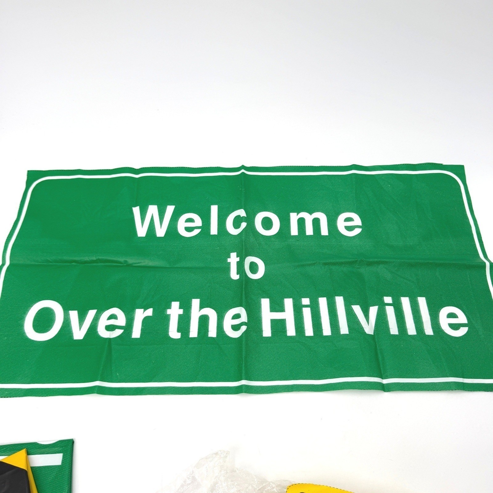 Over the Hill Birthday Party Decorations Funny Road Signs Gag Gift Decor Set