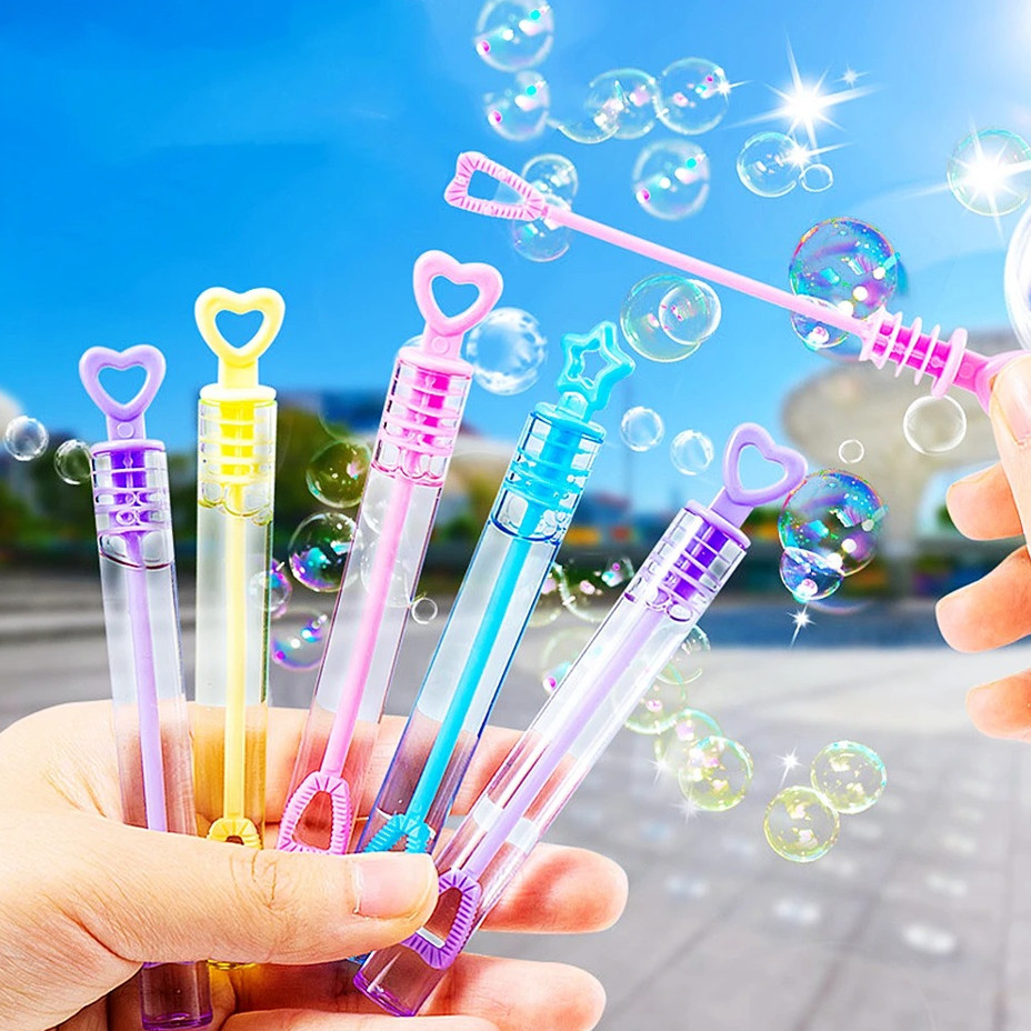10pcs Mini Bubble Tubes Cute Party Favors Kids Gift Set