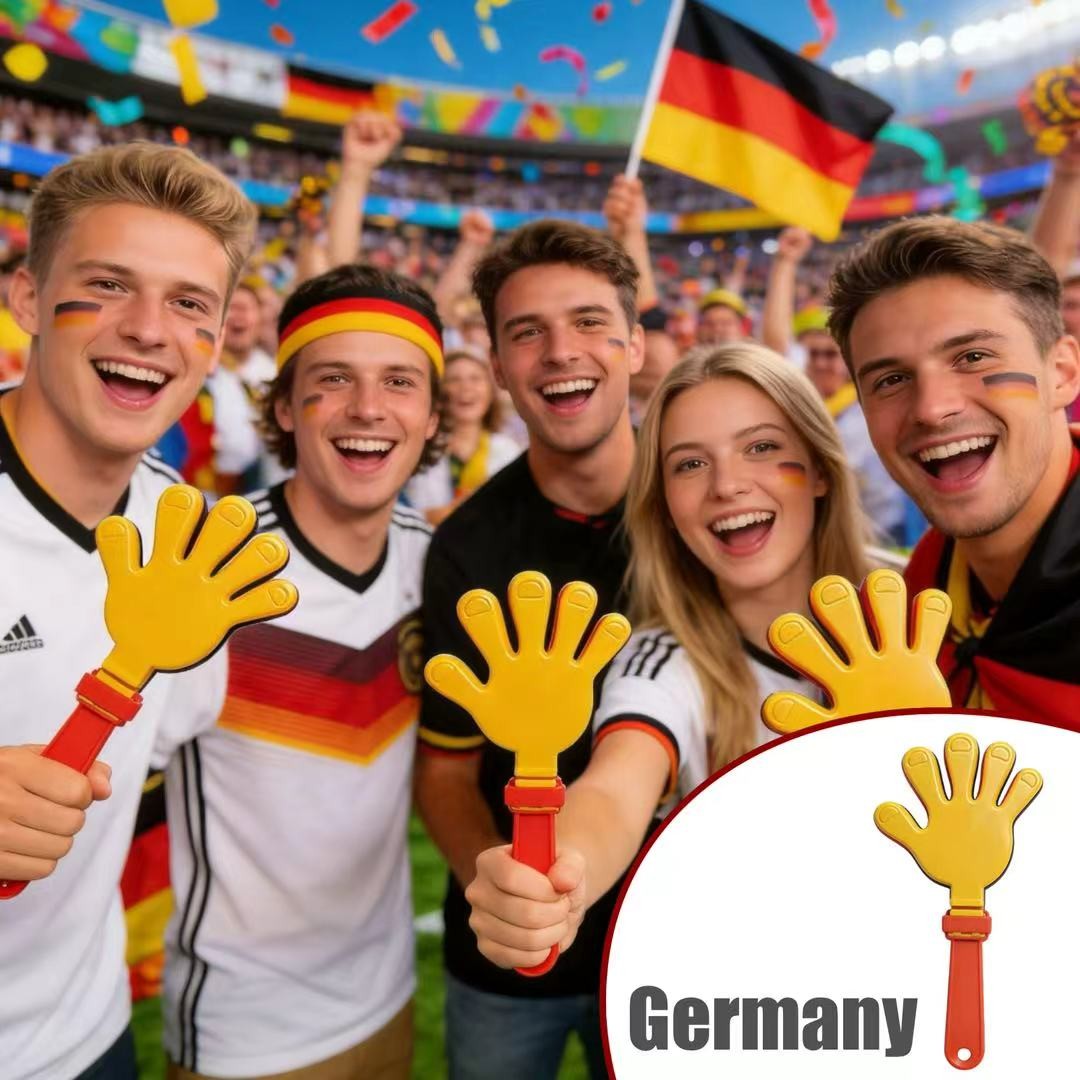 10Pcs Plastic Hand Clappers Noise Makers Party Sports Cheer Favors