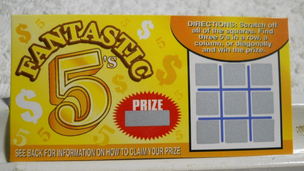 Fantastic 5’s Joke / Fake Lottery Scratch Off Tickets – Guaranteed Gag Winner