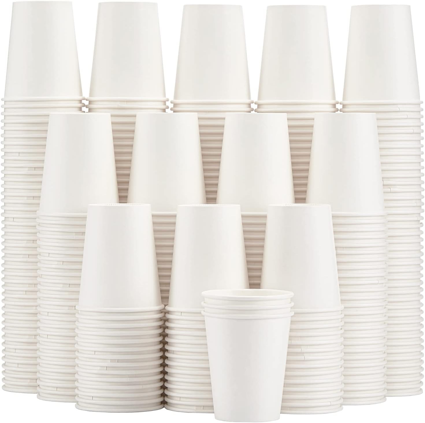300 Pack Paper Cups 8 oz, Disposable Coffee Cups, Paper Coffee