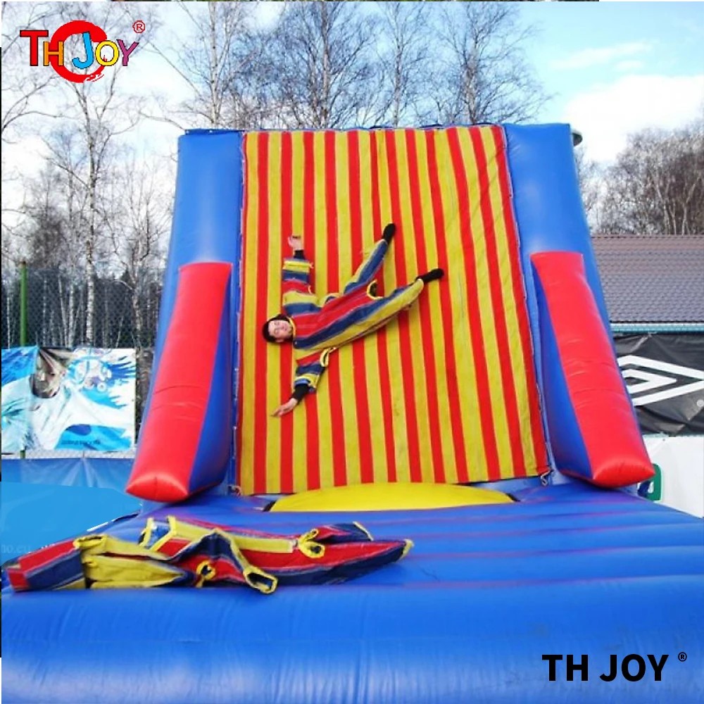 Inflatable Sticky Wall Jumping Game PVC Inflatable Bounce for Outdoor Event