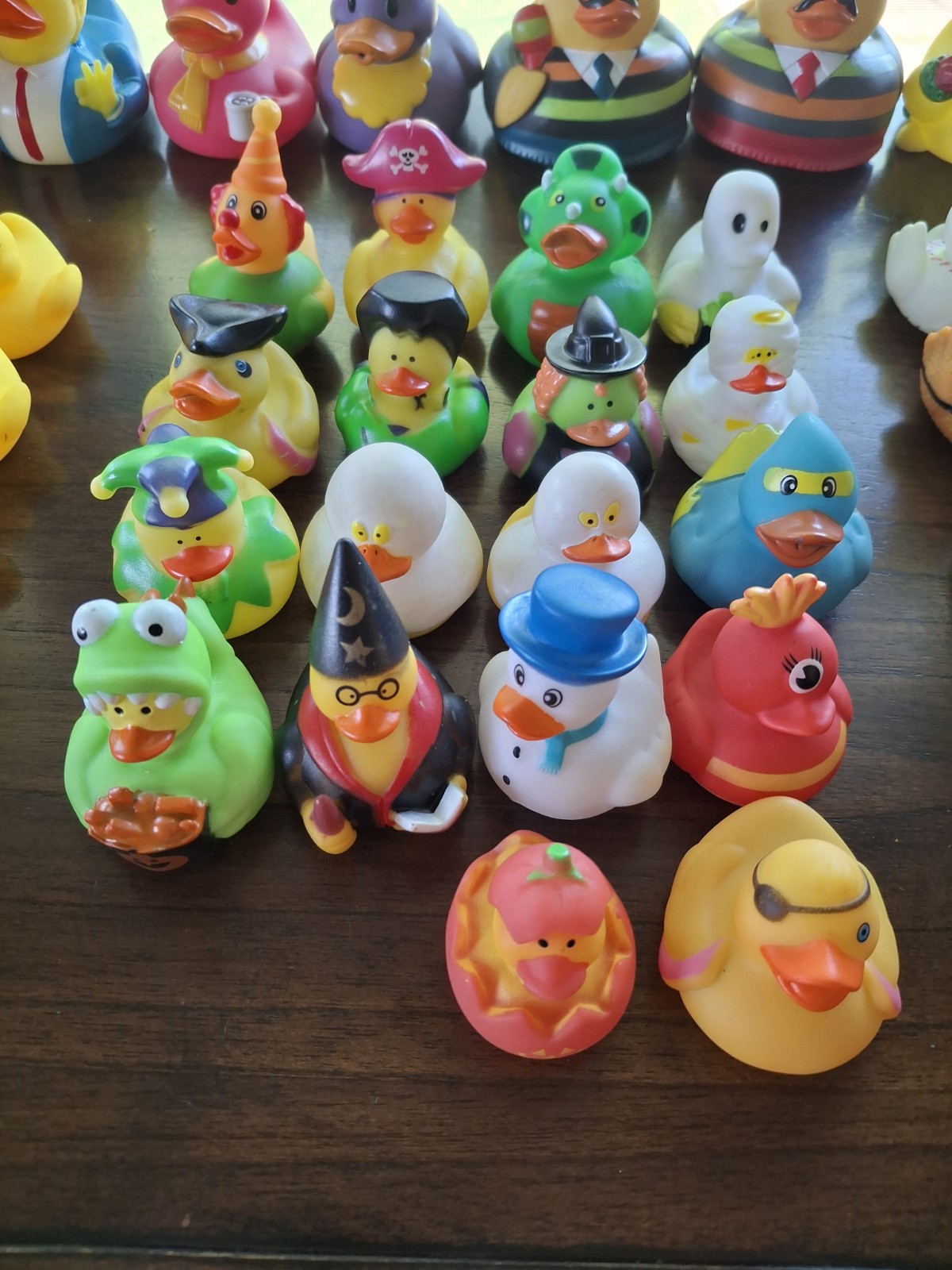Large Collection (300) of assorted Rubber Ducks for Jeep “Ducking”/Party Favors