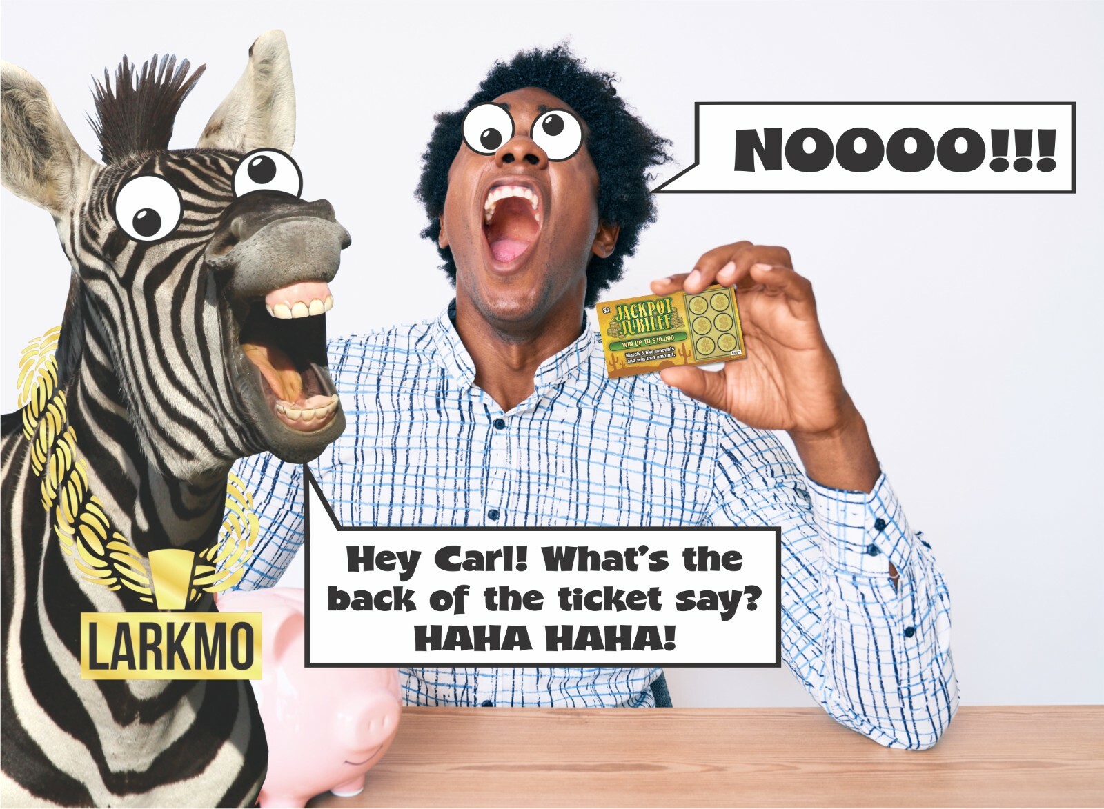 Funny Prank Gag Fake Lottery Tickets, 10,000 & 25,000 Winners, 20 Tickets total