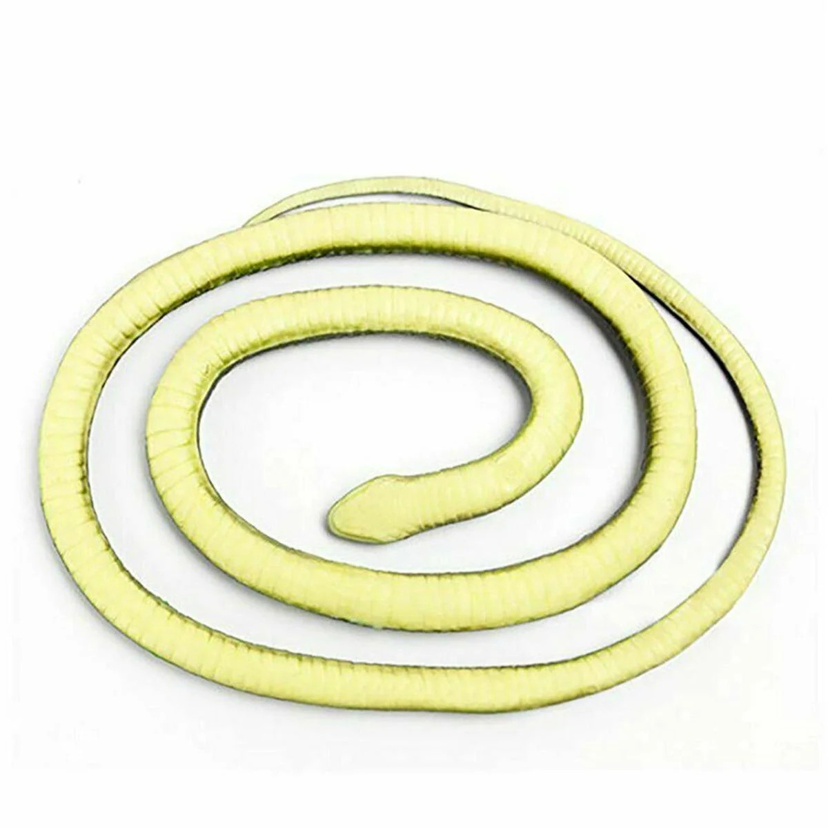 52 Inch Fake Realistic Snake for Kids Adults (Black)